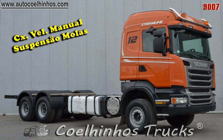 Scania R 450  Manual 6x4  