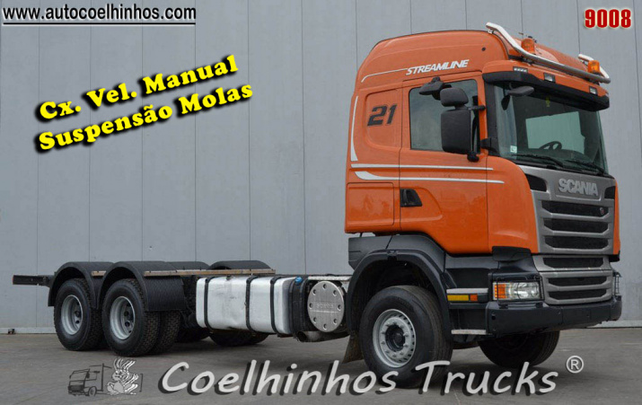 Scania R 450  Manual 6x4  